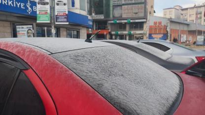 Iğdır’da Bahar Havası Gündüzü, Kırağı Sabahı Vurdu!