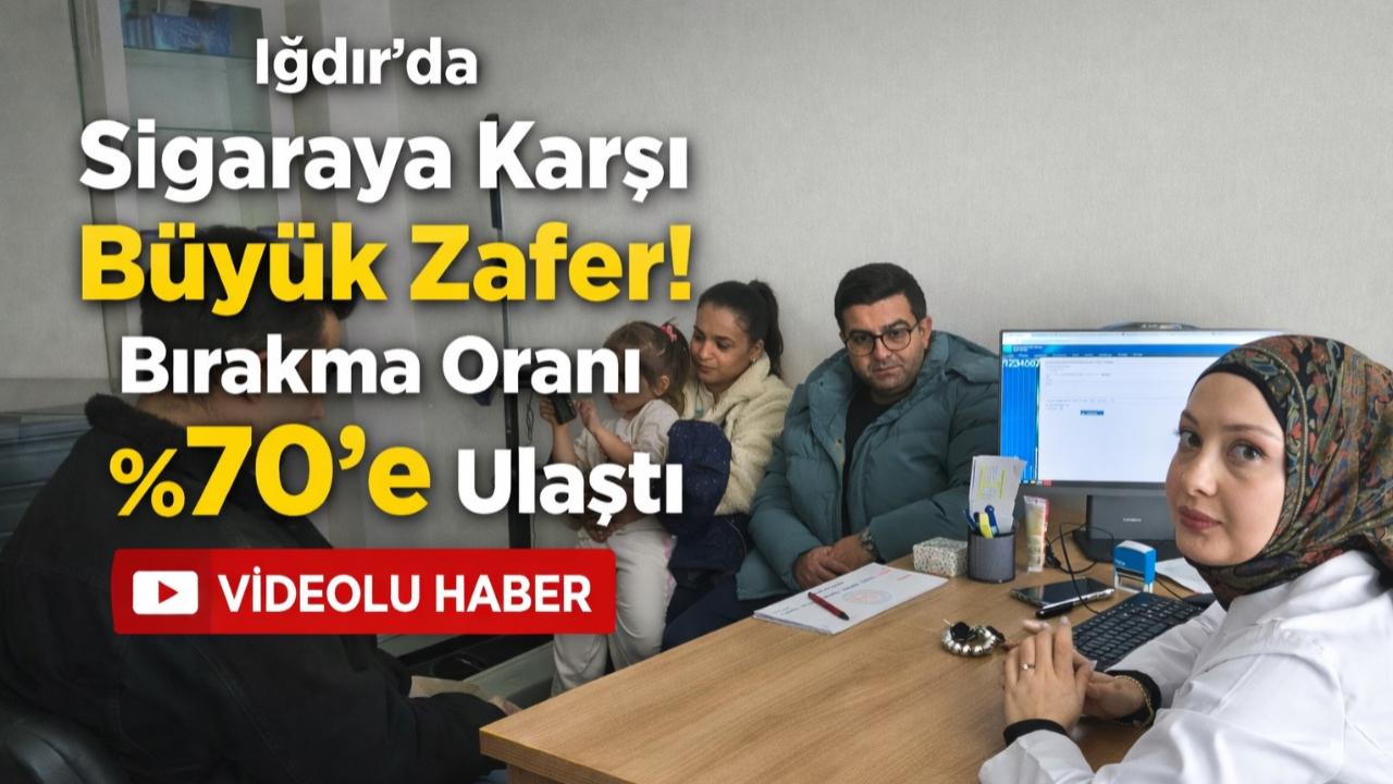 Iğdır’da Sigarayı Bırakma Başarısı Dikkat Çekti: Oran %70’e Ulaştı