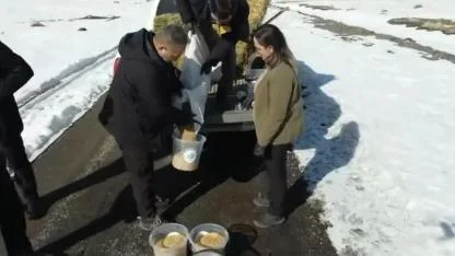 Iğdır'da Yaban Hayatına Yem Desteği: DKMP ve Avcılar Derneği El Ele