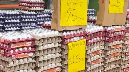 Iğdır'da Yumurta Fiyatlarında “Koli” Devrimi!