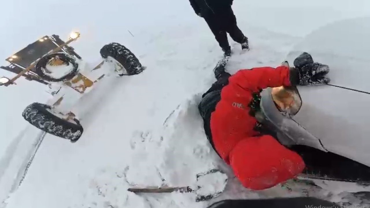 Ilgar Dağı’nda Mahsur Kalan 8 Kişiye AFAD’dan Paletli Kurtarma Operasyonu