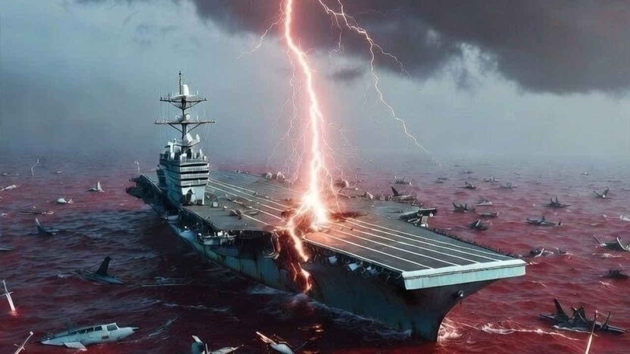 İran’dan ABD Uçak Gemisine Yönelik Tehdit İçerikli Paylaşım