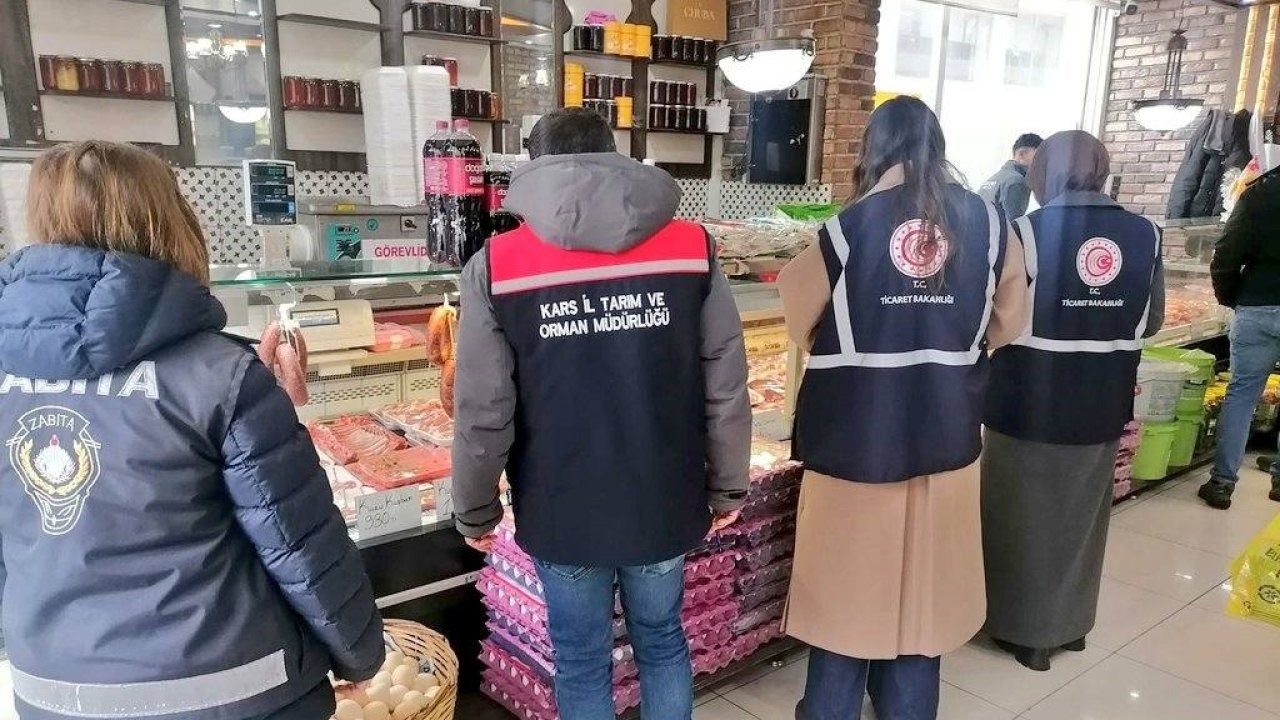 Kars’ta Ramazan Öncesi Sıkı Denetim: 2 Bin Ürün Tek Tek İncelendi