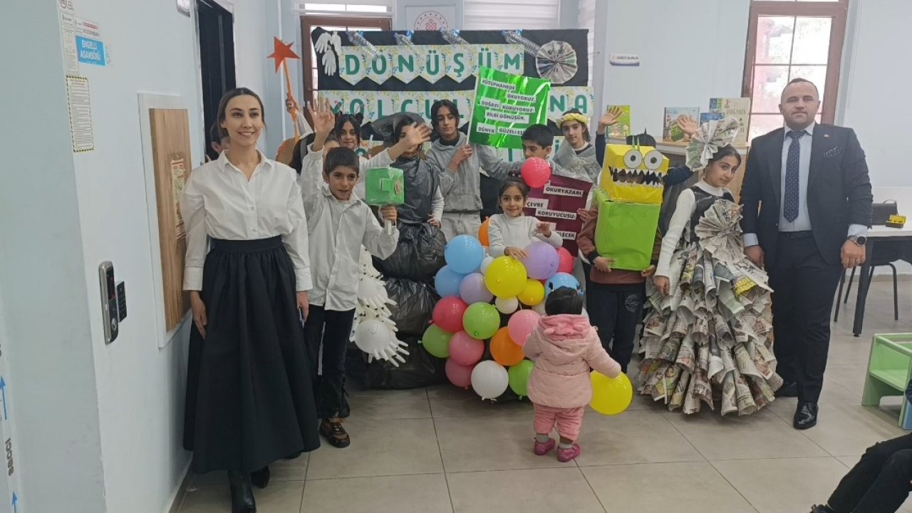 Muradiye’de Atıklar Sanata Dönüştü: Çocuklardan Sürdürülebilir Onarım Atölyesi