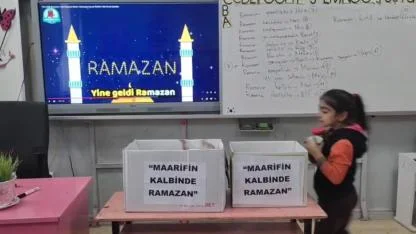 Iğdır’da Minik Ellerden Dev Dayanışma: 2/A Sınıfından Ramazan Jesti