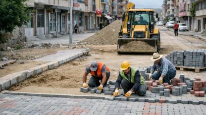 TUZLUCA BELEDİYESİ KİLİTLİ PARKE TAŞI YOL YAPIM İŞİ İHALESİ