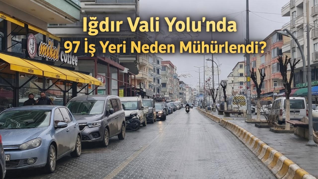 Vali Yolu Esnafına İmar Şoku! 97 Dükkan Mühürlendi: "Sarı Çizgi" Tartışması Büyüyor