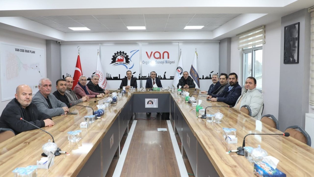 Van TSO Heyetinden Meslek Odalarına ve OSB’ye Çıkarma: Ortak Akıl Vurgusu