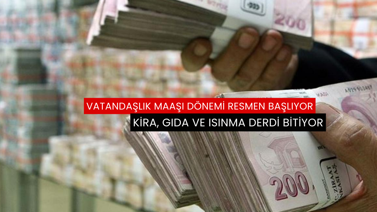 Vatandaşlık maaşı dönemi resmen başlıyor