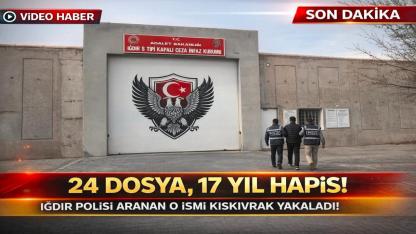 24 Dosya, 17 Yıl Hapis! Iğdır Polisi Aranan O İsmi Kıskıvrak Yakaladı