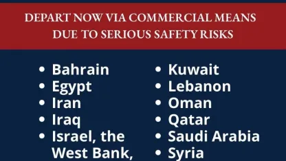 ABD'den Orta Doğu Seferberliği: 16 Ülke İçin "Derhal Terk Edin" Çağrısı