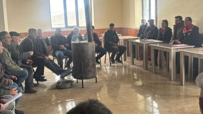 Digor İlçe Tarım ve Orman Müdürlüğü'nden Alem Köyü Üreticilerine Bilgilendirme