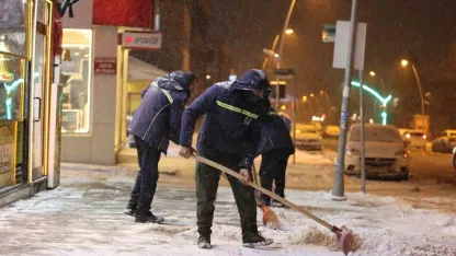 Erzurum ve Doğu Anadolu Bölgesi İçin Kritik Çığ ve Don Uyarısı
