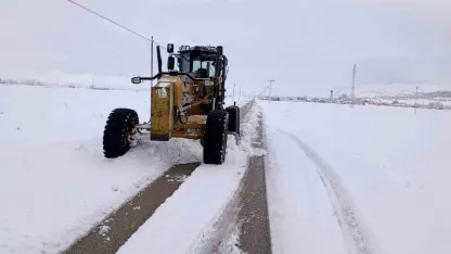 Van'da ulaşım felç oldu: Meteorolojiden çığ uyarısı