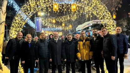 Kampüste Ramazan Ruhu: Başkan Uçar ve Rektör Hacımüftüoğlu Öğrencilerle Buluştu