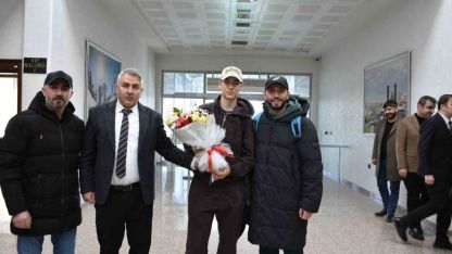 Erzurum Short Track Sporcusu İlyas Karadağ Avrupa Şampiyonu Oldu