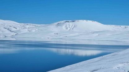 Ağrı’da Dondurucu Soğuklar Hayatı Durma Noktasına Getirdi