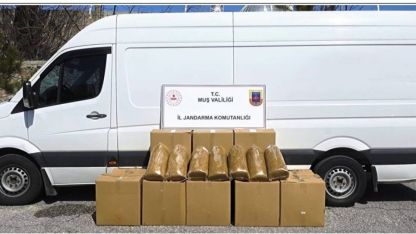 Muş’ta jandarmadan tütün operasyonu: 260 kilogram kaçak ürün ele geçirildi