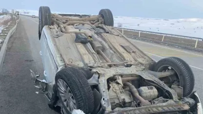 Aşkale’de trafik kazası: 2 yaralı