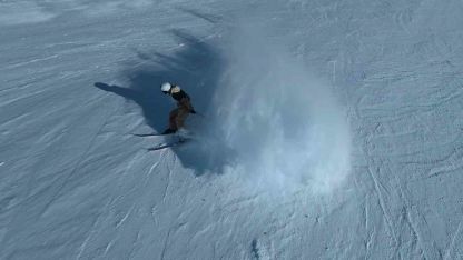 Palandökenin Zirvesinden Adrenalin Dolu İniş