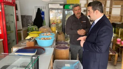 Arpaçay Kaymakamı Akköz'den Esnafa Bayram Öncesi Ziyaret