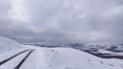 Aşkale'de Mart Karı Sürprizi: İlçe Yeniden Beyaza Büründü