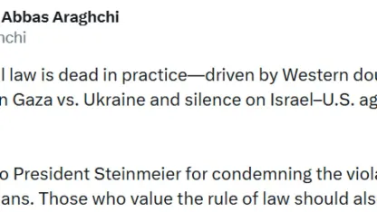 İran Dışişleri Bakanı Arakçi Uluslararası Hukuk Pratikte Ölmüştür