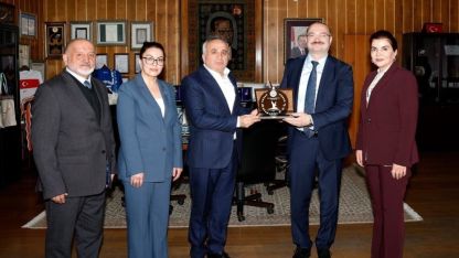 Atatürk Üniversitesi ile Azerbaycan Tıp Üniversitesi Arasında Akademik İş Birliği Görüşmesi