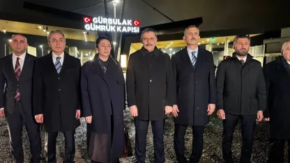 İçişleri Bakanı Mustafa Çiftçi Gürbulak Sınır Kapısı’nda Güvenlik Tedbirlerini İnceledi
