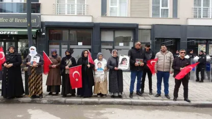 Van'da Evlat Nöbetindeki Anne Nazlı Sancar'dan Terör Örgütüne Tepki