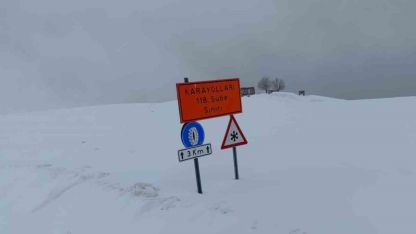 Muş’ta Kar ve Tipi Esareti: Hasköy-Mutki Kara Yolu Trafiğe Kapatıldı
