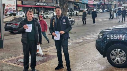 Muş Emniyetinden Atatürk Bulvarı’nda SİBERAY Bilgilendirmesi