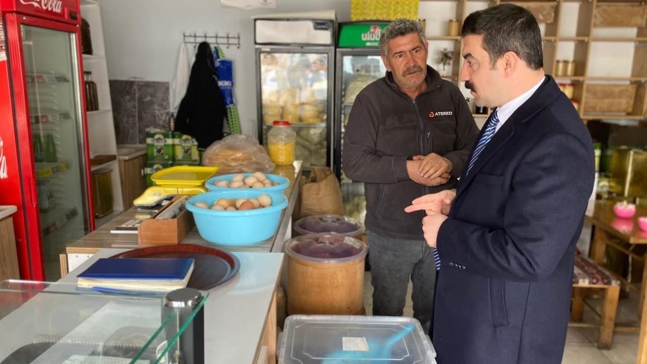 Arpaçay Kaymakamı Akköz'den Esnafa Bayram Öncesi Ziyaret