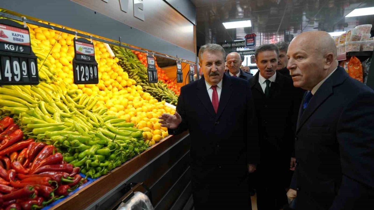 Erzurum’da Halk Pazarı Projesi’nin 14. Şubesi Mumcu’da Açıldı