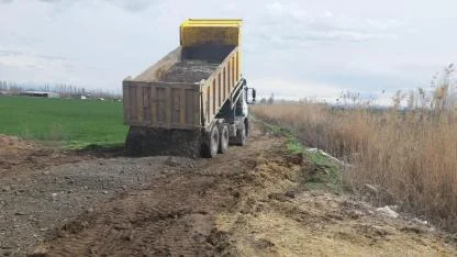 Evci köyünde bakım, onarım ve kumlama çalışmaları tamamlandı