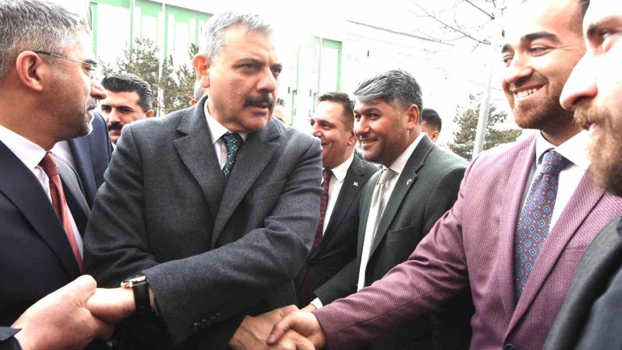 İçişleri Bakanı Mustafa Çiftçi AK Parti Erzurum İl Başkanlığına Ziyarette Bulundu