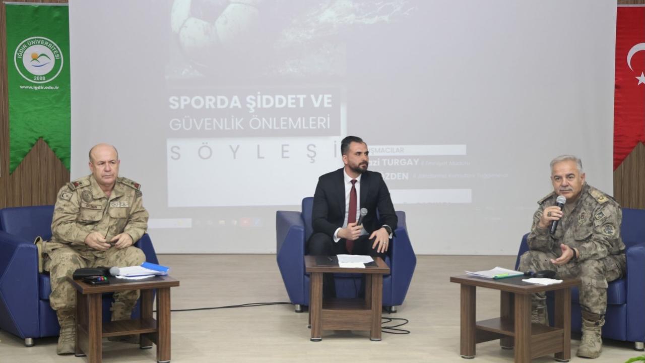 Iğdır Üniversitesi'nde Sporda Şiddete Karşı Üst Düzey Zirve