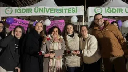 Iğdır’da 8 Mart Rüzgarı: Gökyüzüne Özgürlük Balonları Bırakıldı