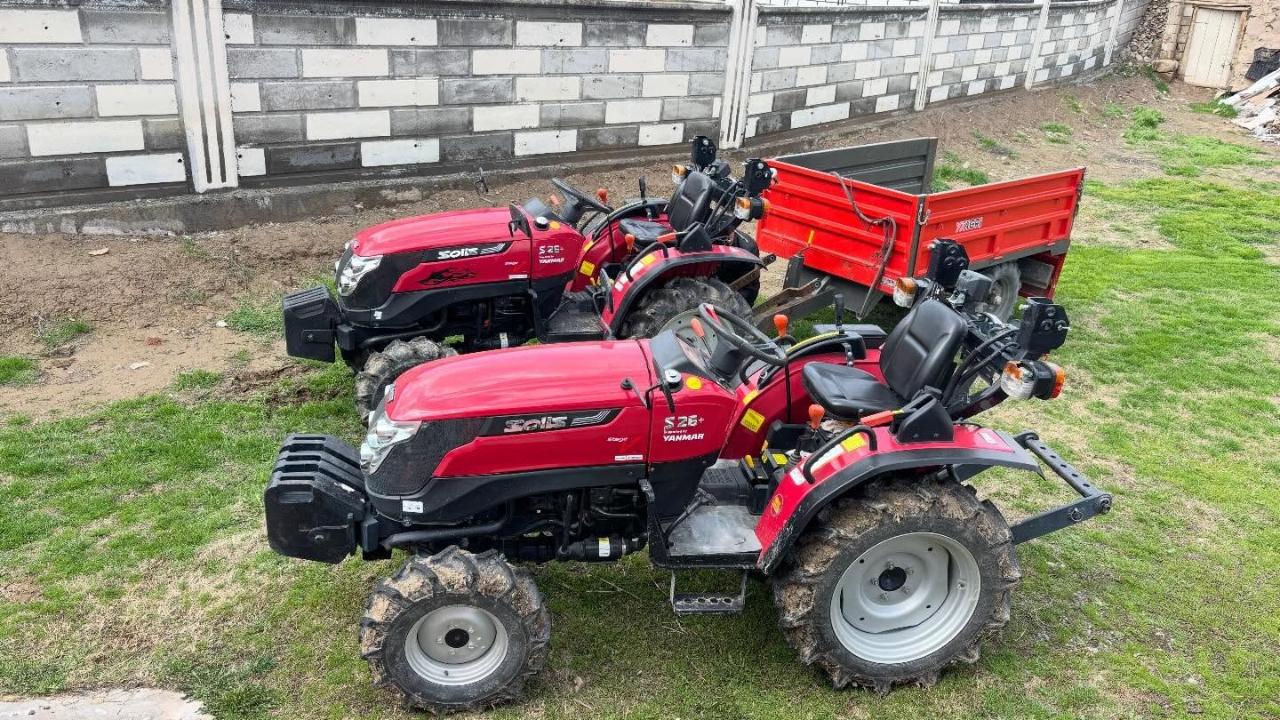 Iğdır’da Çiftçinin Yeni Gözdesi: Bahçe Tipi Traktörler Revaçta