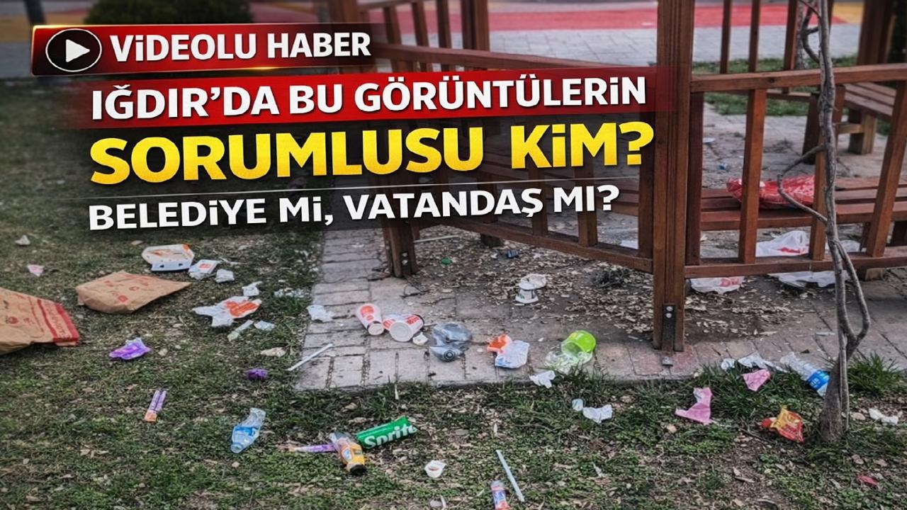 Iğdır'da Çocuk Parkları Atık Yuvasına Dönüştü!