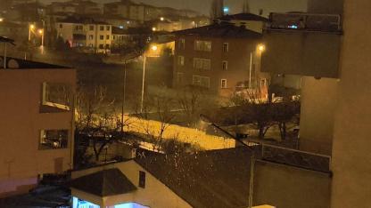 Iğdır’da Mart Sürprizi: Kar Yağışı Gece Yarısı Başladı