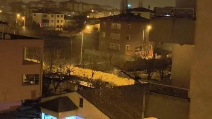 Iğdır’da Mart Sürprizi: Kar Yağışı Gece Yarısı Başladı