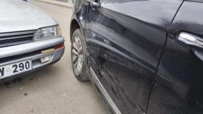 Iğdır’da Park Halindeki Araca Hafif Dokunuş!