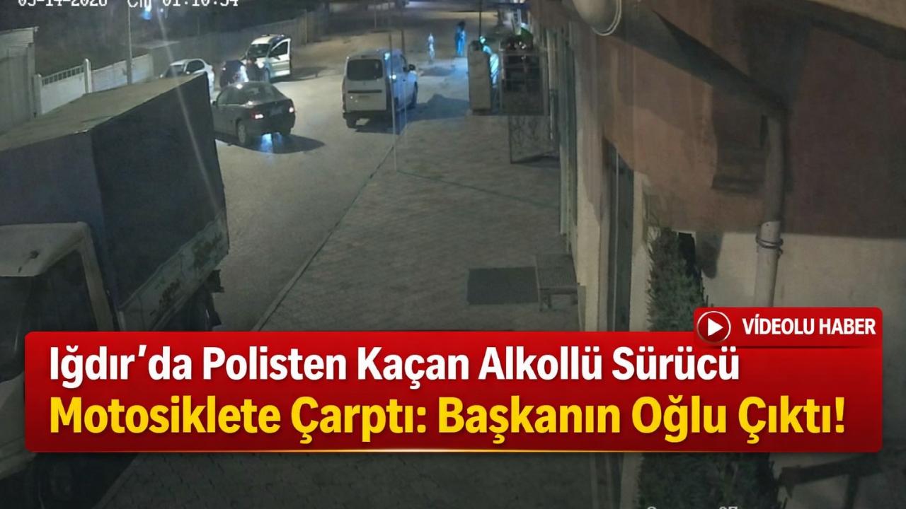 Iğdır’da Polisten Kaçan Alkollü Sürücü Motosiklete Çarptı: Başkanın Oğlu Çıktı!