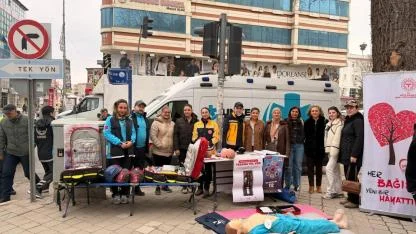 Iğdır’da Sağlık Seferberliği: Merkez Camii Önünde Hayat Kurtaran Eğitim!