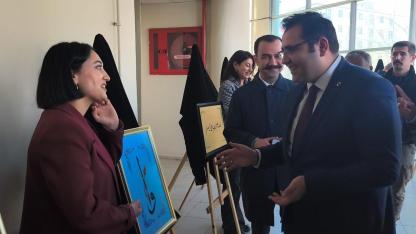 Iğdır’da “Sanatın Diliyle Değerlerimiz” Sergisi Açıldı