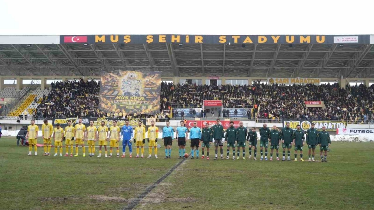 Muş Spor Kendi Sahasında Bursaspor’a Mağlup Oldu