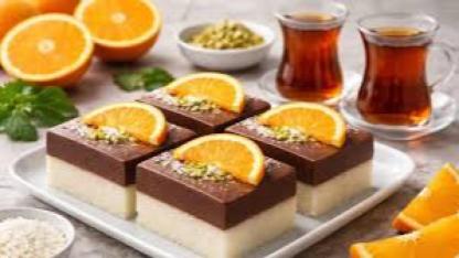 Portakallı İrmikli Kesme Muhallebi Tarifi