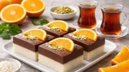 Portakallı İrmikli Kesme Muhallebi Tarifi