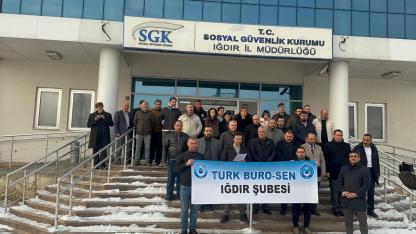 Türk Büro-Sen Iğdır Şube Başkanı Aytaç Türkeli’den Kararlılık Mesajı: “Memurun Hak Mücadelesini Yüksek Sesle Sürdüreceğiz!”